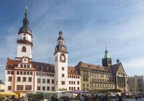 Old and new town hall