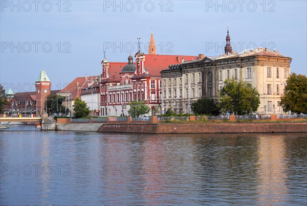 Ossolineum on the Oder River