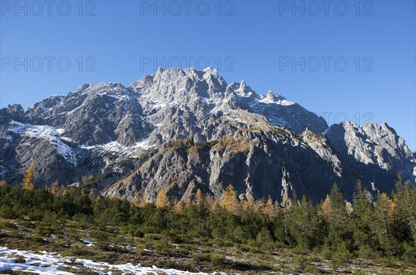 Wimbachtal with Hochkaltergebirge mountains