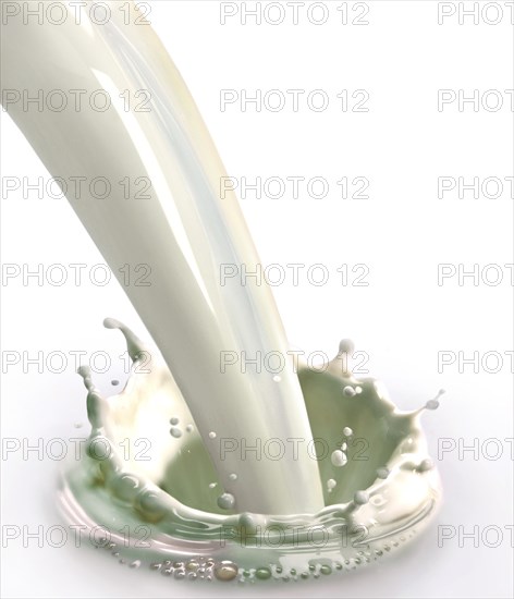Milk being poured