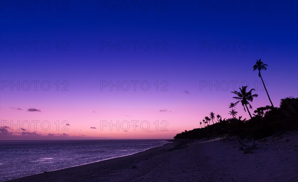 Beach at sunset