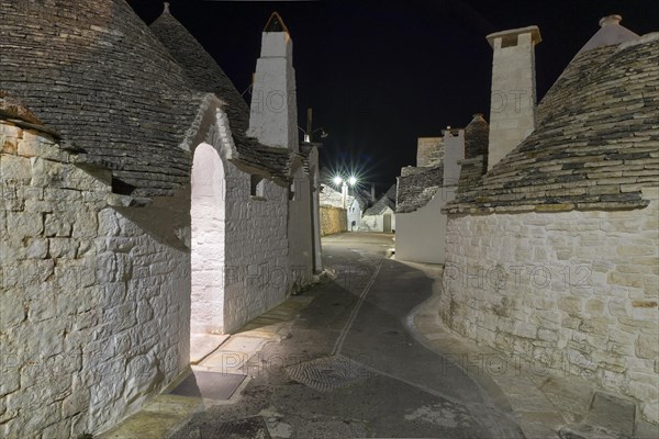 Town with Trullo or Trulli buildings
