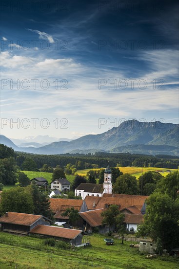 View of the village of Aidling