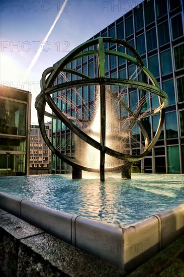 Globusbrunnen or globe fountain