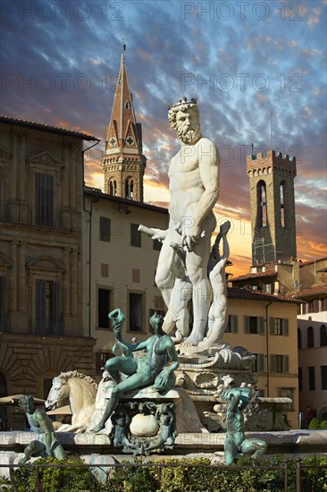 The Fountain of Neptune by Bartolomeo Ammannati