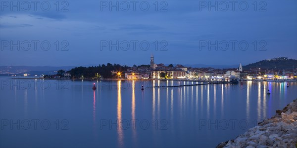 Harbor and town view