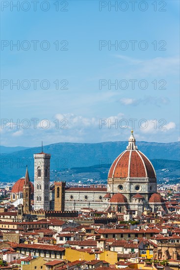 Florence Cathedral with the dome by Brunelleschi