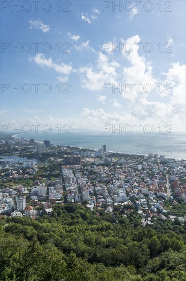 Overlooking the city