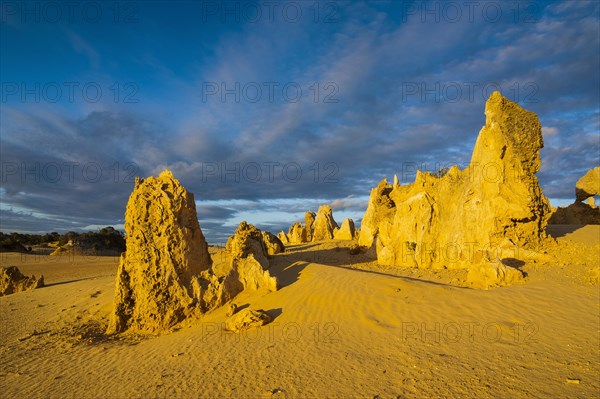 The Pinnacles limestone formations
