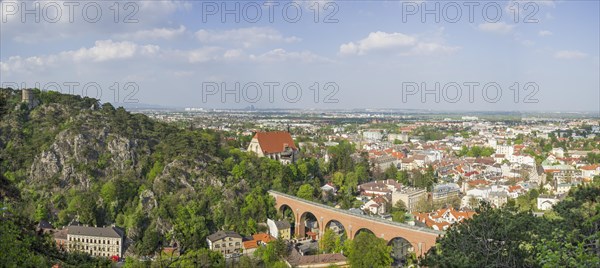 Townscape with aqueduct