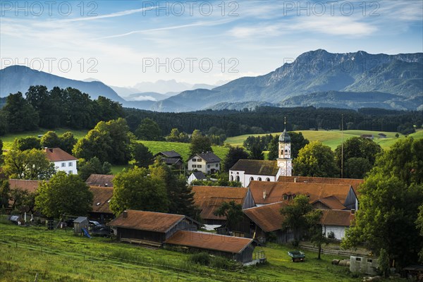 View of the village of Aidling