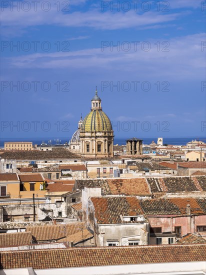 View from the church SS Salvatore across the historic centre