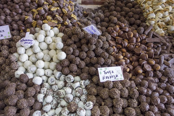 Chocolate in a shop