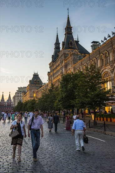 The GUM on the Red Square