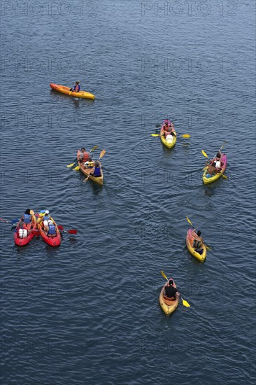 Canoeing on the Gard River