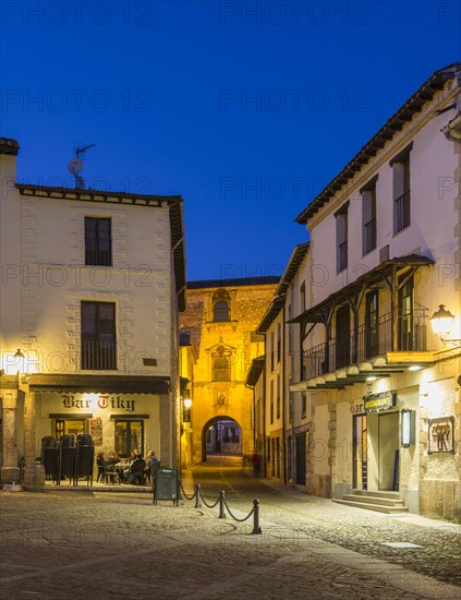 Main square at night