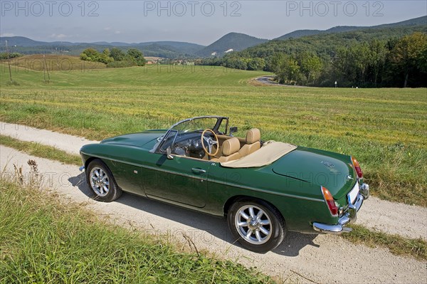 Vintage MGC Roadster