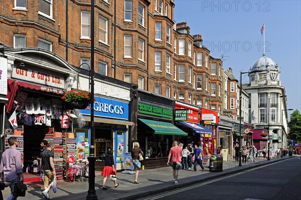 Small shops at the Queensway