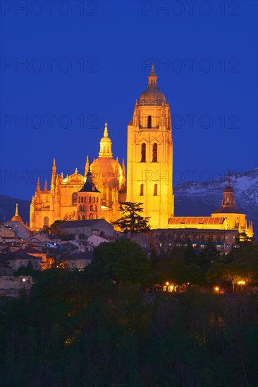 Cathedral at dusk