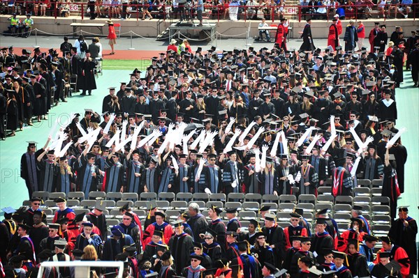 Graduation ceremony Cornell University Commencement