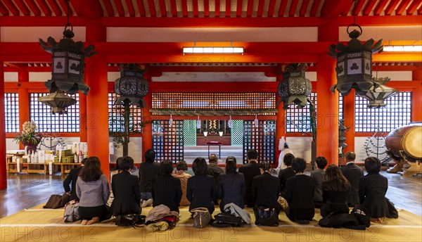 Buddhists Praying