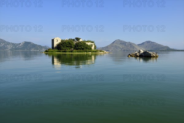 Historic Ottoman fortress on Grmozur Island