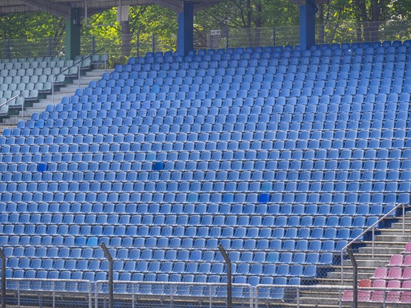 Empty bleachers