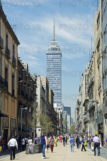 Pedestrianised Avenida Francisco Madero