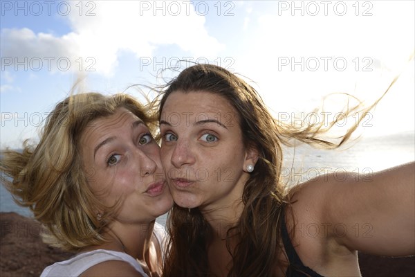 Duckface selfie
