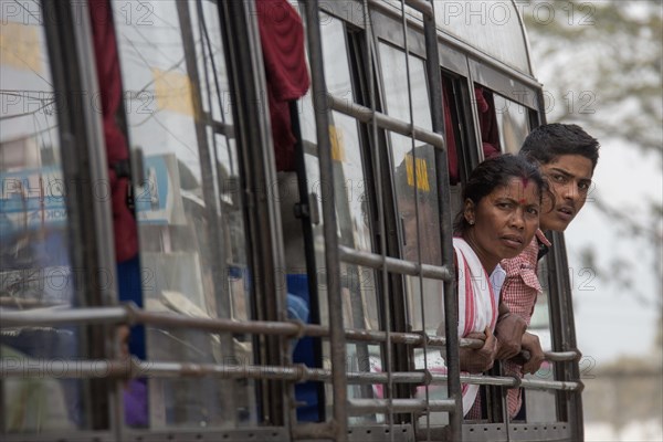 Bus passengers