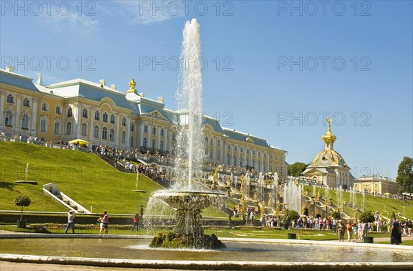 Fountain and Grand Cascade