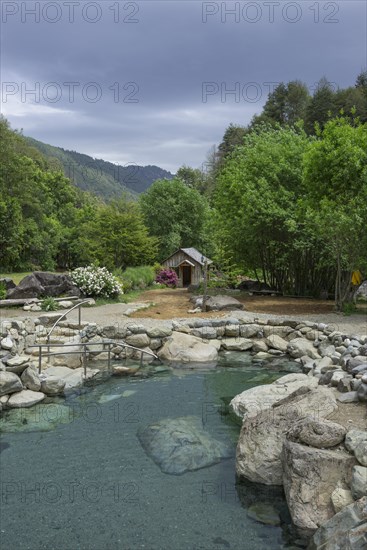 Thermal pools of Termas los Pozones