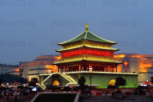 Illuminated Bell Tower