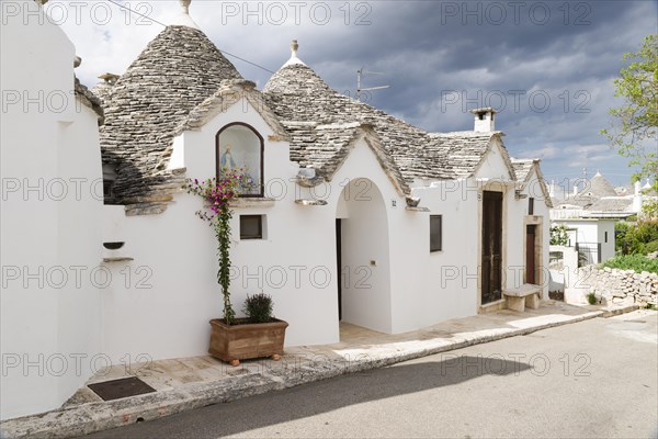 Traditional Trulli or round houses