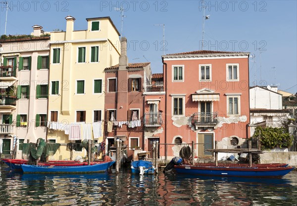 Houses and fishing boats on the Canal Vena