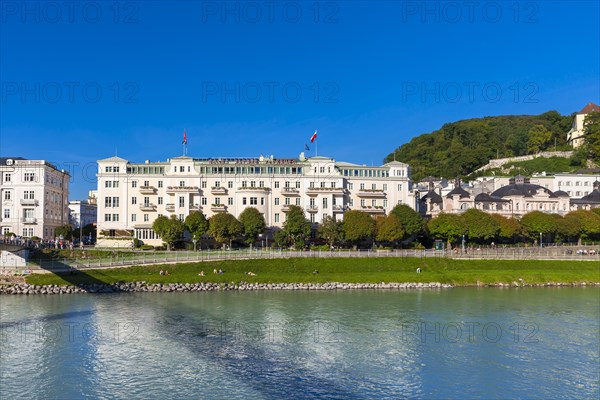 Hotel Sacher on the Salzach River