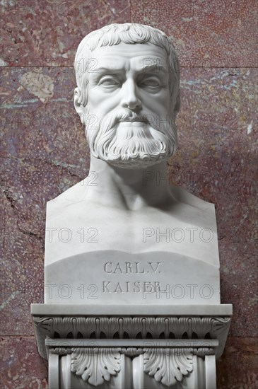 Bust of the Emperor Charles V.