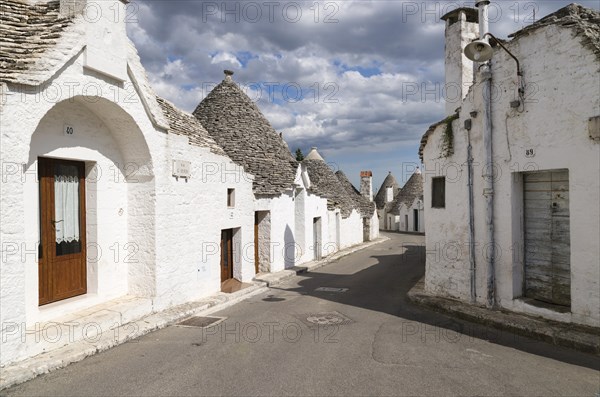 Traditional Trulli or round houses