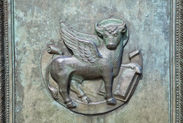 Bull with wings