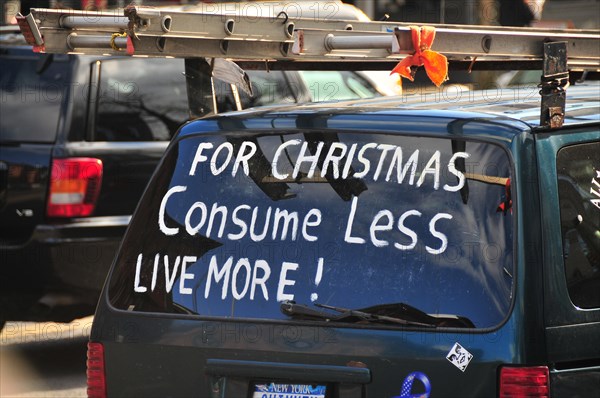 Invitation to reduce consumption