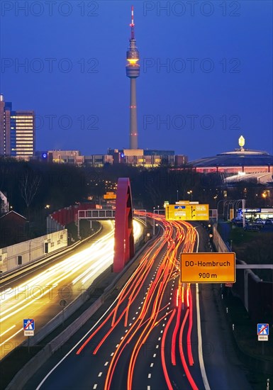 A40 motorway with Florian tower