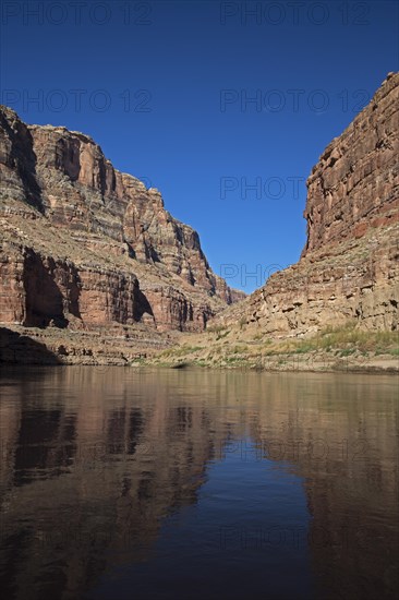 Colorado River flows through Cataract Canyon