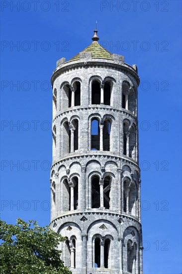 Fenestrelle Tower or Campanile of Saint-Theodorit Cathedral