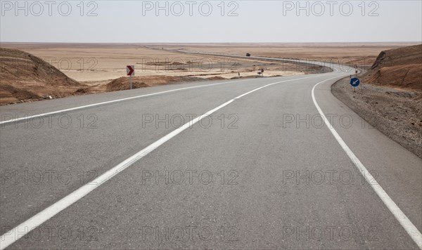Road in the desert
