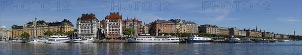 Houses along the promenade of Strandvagen
