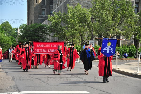 Graduation ceremony Cornell University Commencement
