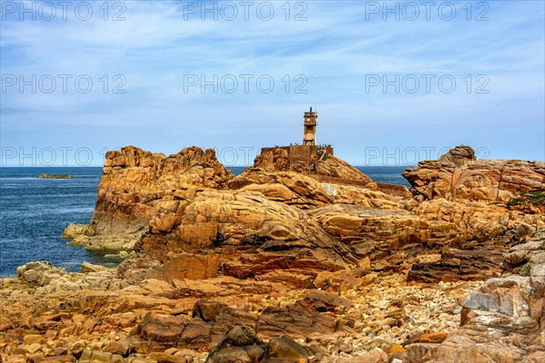 Paon Lighthouse on the Ile de Brehat