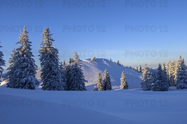 Winter landscape at Kasberg