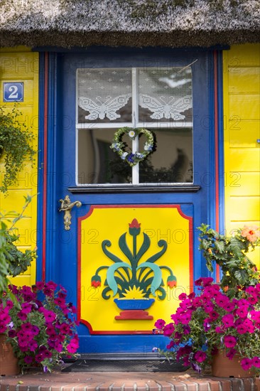 Typical Darsser front door