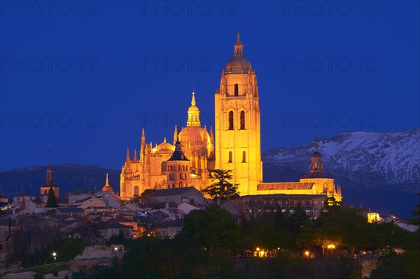 Cathedral at dusk